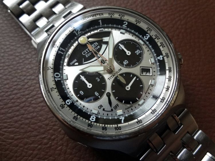 CITIZEN Promaster E210 Cal. 2100 โครโนกราฟ ไทเทเนียม PMZ56-2852 รุ่นท็อปสุด JDM รูปที่ 10