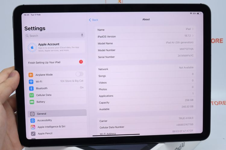iPad Air M1 256GB WiFi+Cellular - ID26020237 รูปที่ 12