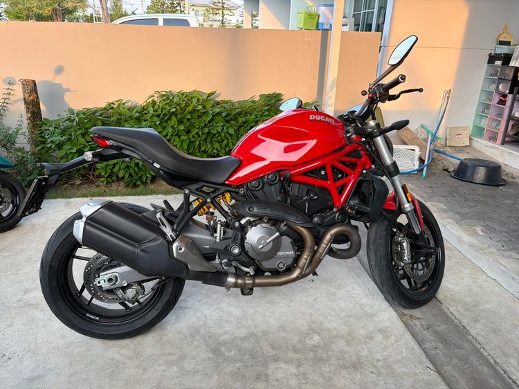 Ducati Monster 821ปี 21 จด 22 ไมค์ 3,0xx สภาพดีพร้อมใช้งาน รูปที่ 3