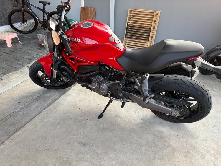 Ducati Monster 821ปี 21 จด 22 ไมค์ 3,0xx สภาพดีพร้อมใช้งาน รูปที่ 4