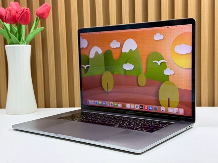 MacBook Pro 15-inch,2018 Four Thunderbolt 3 ports Intel Core i7 Ram16GB SSD256GB SpaceGray รูปที่ 2