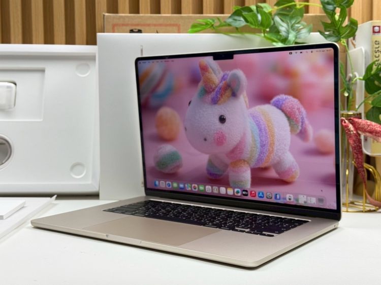 MacBook Air 15-inch M2 2023 Ram8GB SSD256GB Starlight  รูปที่ 2