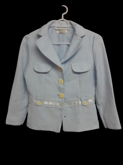 เสื้อสูทสีฟ้าอ่อน Size S (ส่งฟรี)