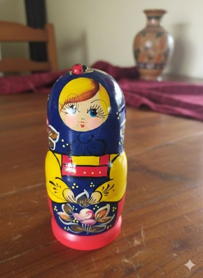 ตุ๊กตาแม่ลูกดก (Matryoshka) ของแท้จากรัสเซีย 🇷🇺 เซต 5 ตัว