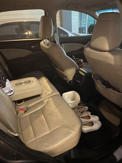 Honda CR-V 2015 2.0 E 4WD Sedan เบนซิน ไม่ติดแก๊ส เกียร์อัตโนมัติ เทา รูปที่ 4