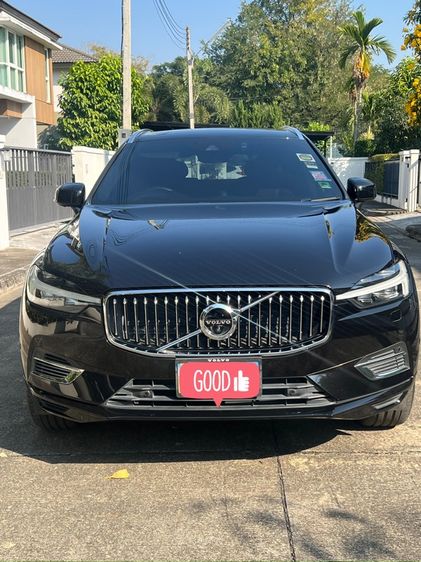Volvo XC60 2021 2.0 T8 Inscription 4WD Utility-car ไฮบริด ไม่ติดแก๊ส เกียร์อัตโนมัติ ดำ รูปที่ 2
