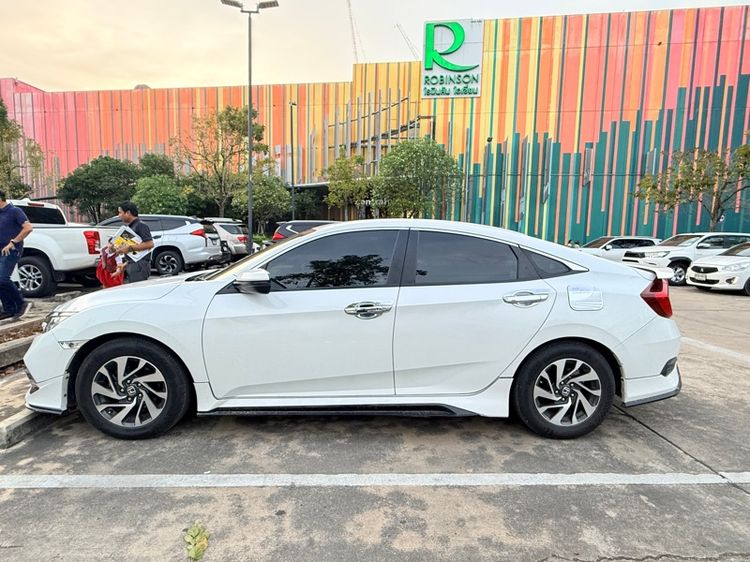 Honda Civic 2020 1.8 E i-VTEC Sedan เบนซิน ไม่ติดแก๊ส เกียร์อัตโนมัติ ขาว รูปที่ 2
