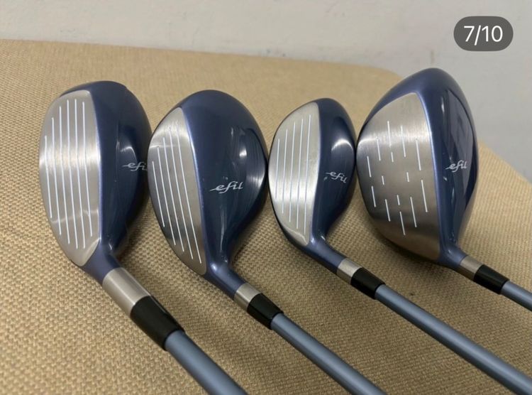 🔥MIZUNO efil ladies golf set  ให้ทั้งหมดเลยค่ะสภาพยังดีมาก รูปที่ 7