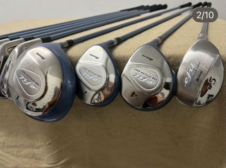 🔥MIZUNO efil ladies golf set  ให้ทั้งหมดเลยค่ะสภาพยังดีมาก รูปที่ 2