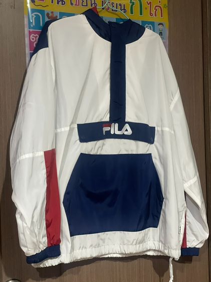ขายเสื้อ FILA Windbreaker ผ้าร่ม มือสอง 
