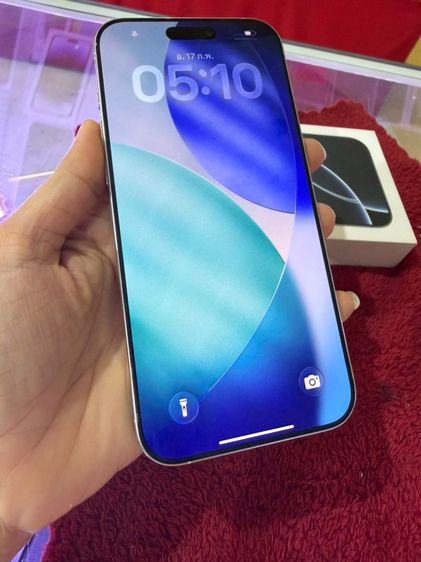 16pro max 256gb ขาว แบต91 รูปที่ 3