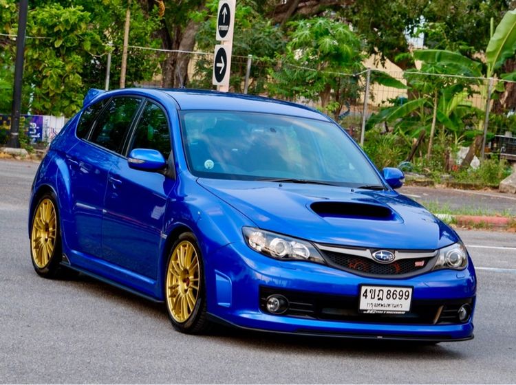 รถ Subaru Impreza 2.5 WRX STi 4WD สี น้ำเงิน