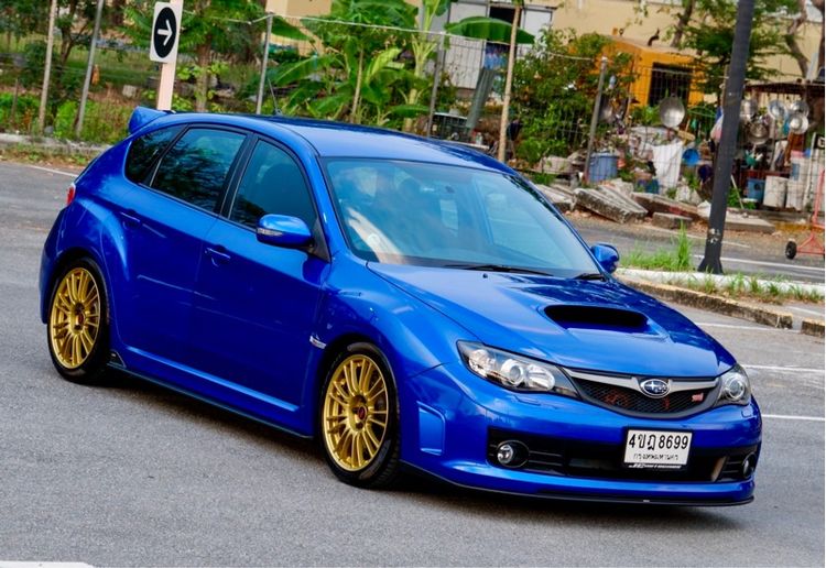 Subaru Impreza 2011 2.5 WRX STi 4WD Sedan เบนซิน ไม่ติดแก๊ส เกียร์อัตโนมัติ น้ำเงิน รูปที่ 3