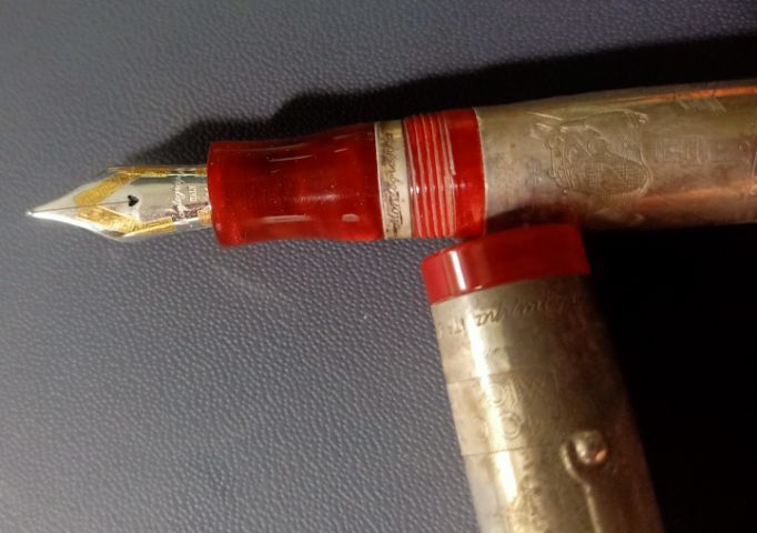 MONTEGRAPPA FOUNTAIN PEN 1000 MIGLIA รูปที่ 5