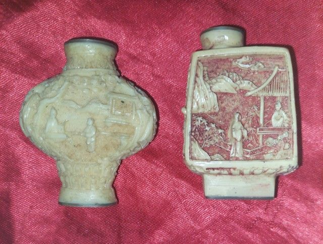 ขวดยานัดถุ์โบราณ ของสะสม รูปที่ 6