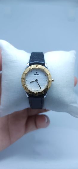 Z007 FENDI Quartz ผู้หญิง 26mm Swiss Made สายหนังแท้ รูปที่ 2