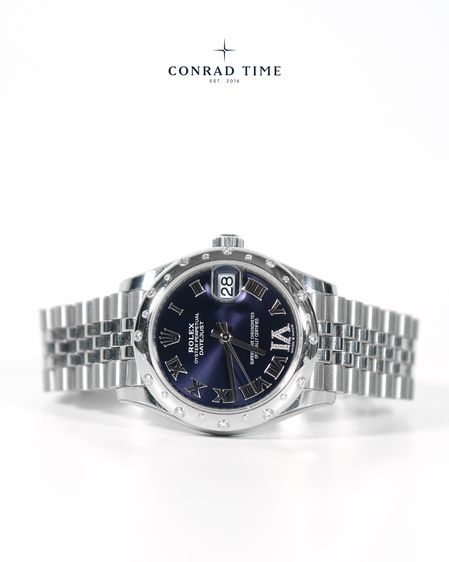 Rolex Datejust 278344RBR Purple Roman Dial Jubilee 2023 31 mm. Fullset  รูปที่ 6