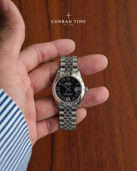 Rolex Datejust 278344RBR Purple Roman Dial Jubilee 2023 31 mm. Fullset  รูปที่ 3