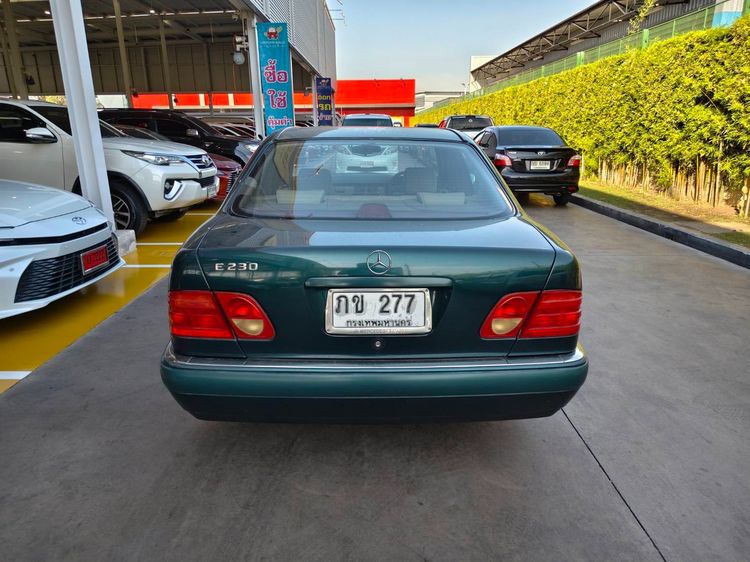 Mercedes-Benz E-Class 1999 E230 Sedan เบนซิน ไม่ติดแก๊ส เกียร์อัตโนมัติ เขียว รูปที่ 4
