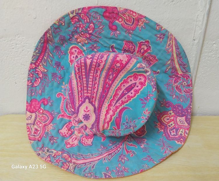 หมวกบัคเก็ต หมวกปีกกว้าง หมวกใส่ได้2ด้าน รูปที่ 3