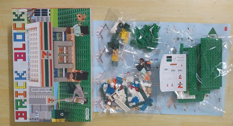 ชุดตัวต่อเซเว่น Brick Block  ร้านเซเว่น รูปที่ 3