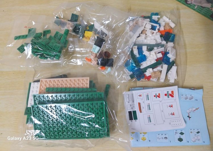 ชุดตัวต่อเซเว่น Brick Block  ร้านเซเว่น รูปที่ 4
