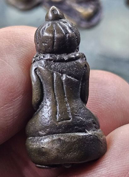 พระอุปคุตเขมรเนื้อสัมฤทธิ์ สวยมาก รูปที่ 3