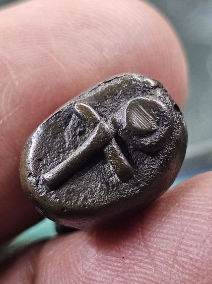 พระอุปคุตเขมรเนื้อสัมฤทธิ์ สวยมาก รูปที่ 8