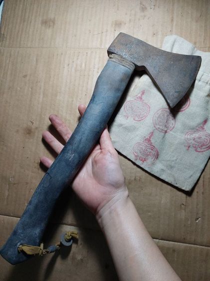 เครื่องรางขวานหลวงพ่อเดิมวัดหนองโพยาว 15 นิ้วเก่า รูปที่ 6