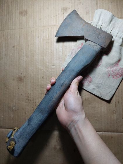 เครื่องรางขวานหลวงพ่อเดิมวัดหนองโพยาว 15 นิ้วเก่า