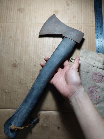 เครื่องรางขวานหลวงพ่อกวยวัดโฆสิตาราม ยาว 15 นิ้วเก่า รูปที่ 5