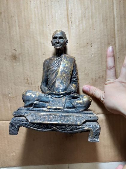 เครื่องรางพระบูชาหลวงพ่อเดิมวัดหนองโพสูง 9 นิ้ว รูปที่ 12