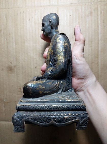 เครื่องรางพระบูชาหลวงพ่อเดิมวัดหนองโพสูง 9 นิ้ว รูปที่ 8