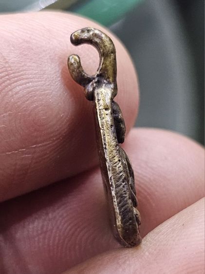 เหรียญจอบเล็กหลวงพ่อเงิน วัดบางคลาน สภาพใช้  รูปที่ 4