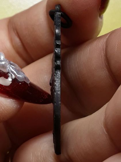 เหรียญหลวงพ่อพรหม วัดขนอนเหนือ รุ่นแรก ทองแดงรมดำ รูปที่ 3