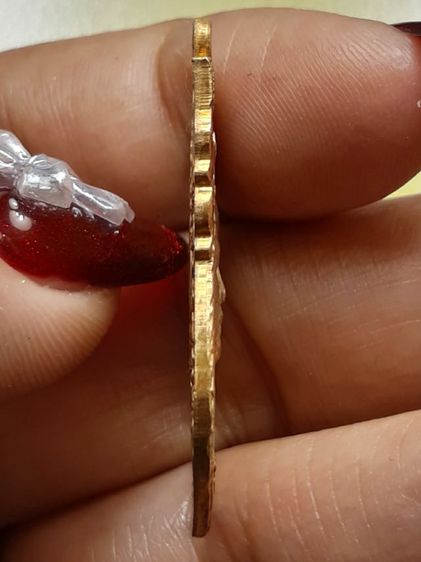 เหรียญหลวงพ่อพรหม วัดขนอนเหนือ รุ่นแรก กะไหล่ทอง รูปที่ 4