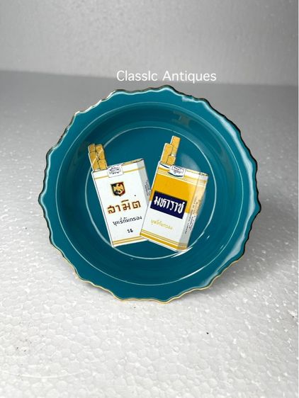 พานเชิง โบราณเก่าสะสมA2 รูปที่ 6