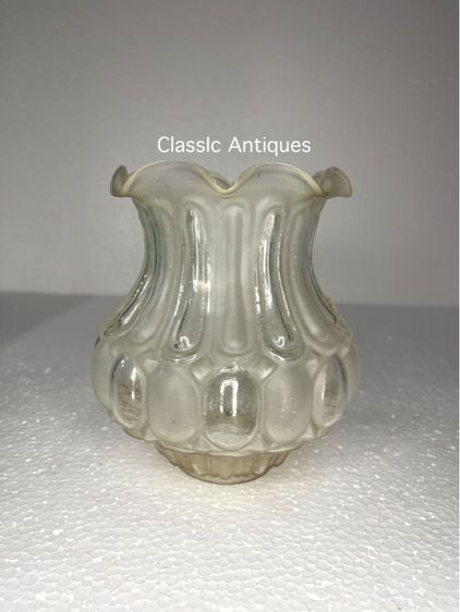 โป๊ะ ตะเกียงแก้ว โบราณเก่าสะสม