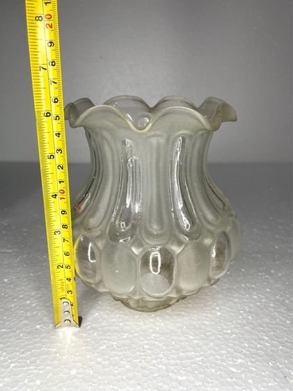 โป๊ะ ตะเกียงแก้ว โบราณเก่าสะสม รูปที่ 9