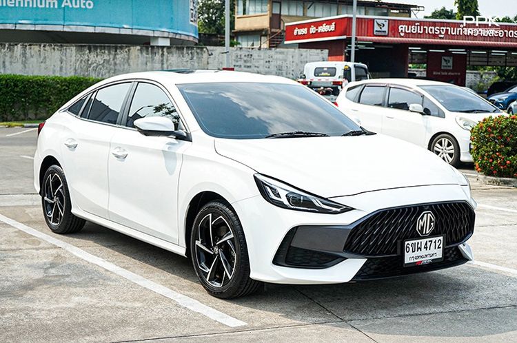 MG MG5 2023 1.5 D+ Sedan เบนซิน ไม่ติดแก๊ส เกียร์อัตโนมัติ ขาว รูปที่ 3