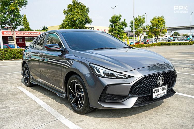 MG MG5 2023 1.5 D+ Sedan เบนซิน ไม่ติดแก๊ส เกียร์อัตโนมัติ เทา รูปที่ 3