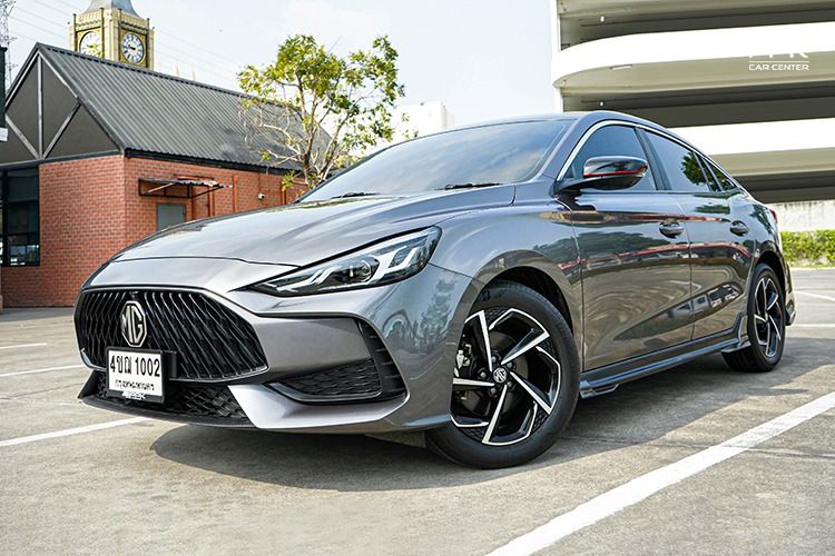 MG MG5 2023 1.5 D+ Sedan เบนซิน ไม่ติดแก๊ส เกียร์อัตโนมัติ เทา รูปที่ 2