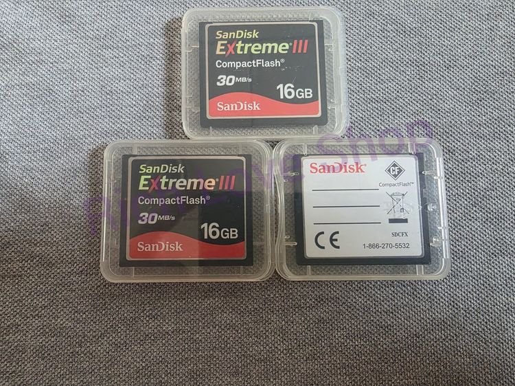 ขาย SanDisk CF Extreme Card 8GB 16GB 32GB รูปที่ 3