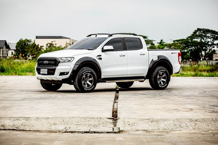 Ford Ranger 2017 2.2 XLT Pickup ดีเซล เกียร์อัตโนมัติ ขาว รูปที่ 3