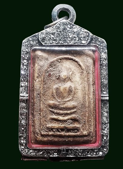 พระสมเด็จเก่าเลี่ยมกรอบก่า