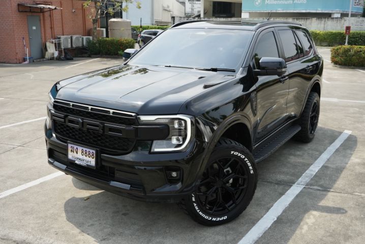 รถ Ford Everest 2.0 Titanium Plus 4WD สี ดำ