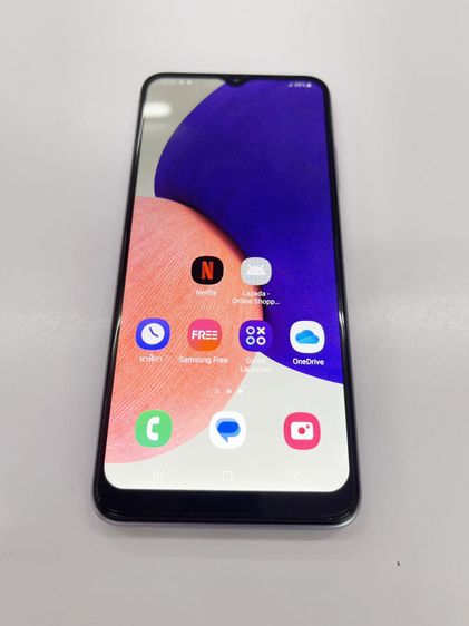 Samsung A22 5G 8 128 GB ม่วง สภาพสวย ไม่เคยซ่อม สแกนได้ ราคาถูกใจ