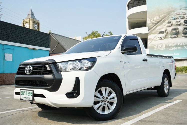Toyota Hilux Revo 2023 2.4 Entry Pickup ดีเซล ไม่ติดแก๊ส ขาว รูปที่ 4
