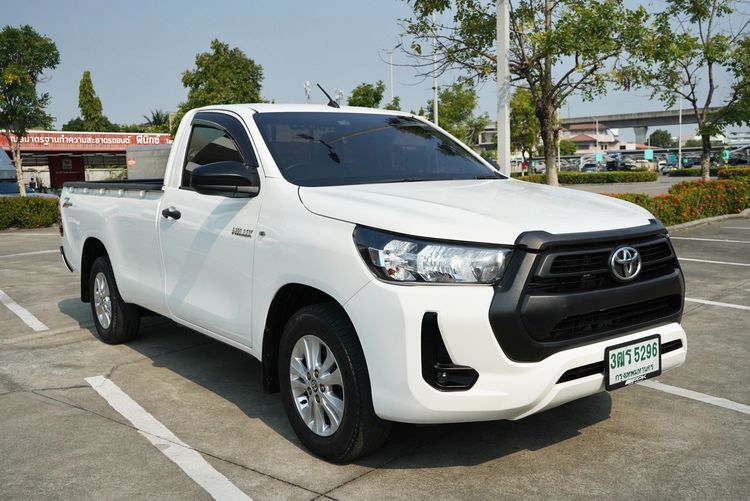 Toyota Hilux Revo 2023 2.4 Entry Pickup ดีเซล ไม่ติดแก๊ส ขาว รูปที่ 2