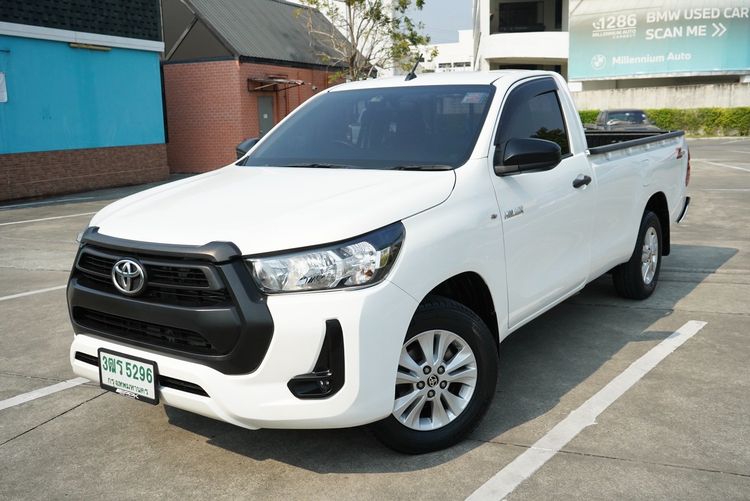 Toyota Hilux Revo 2023 2.4 Entry Pickup ดีเซล ไม่ติดแก๊ส ขาว รูปที่ 3